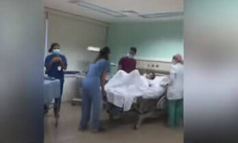 Βηρυτός: Συγκλονιστικό βίντεο!  Έγκυος ετοιμάζεται να γεννήσει και γίνεται η έκρηξη