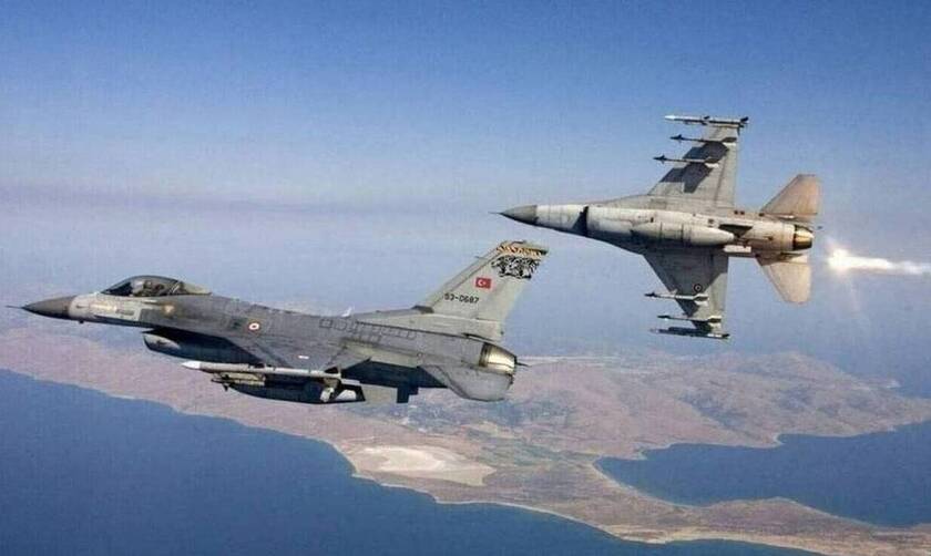Νέες παραβιάσεις από τουρκικά μαχητικά στο Αιγαίο
