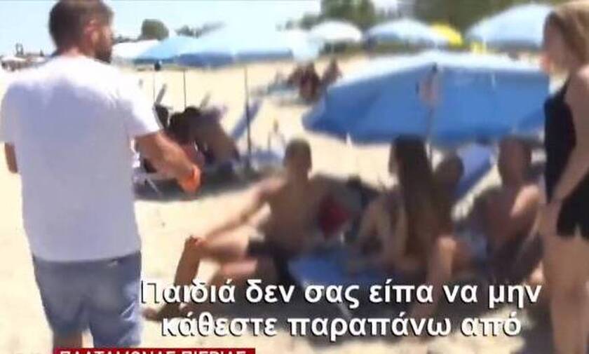 Κορονοϊός - Έλεγχοι: Λιποθύμησε ιδιοκτήτης beach bar με το πρόστιμο (vid)