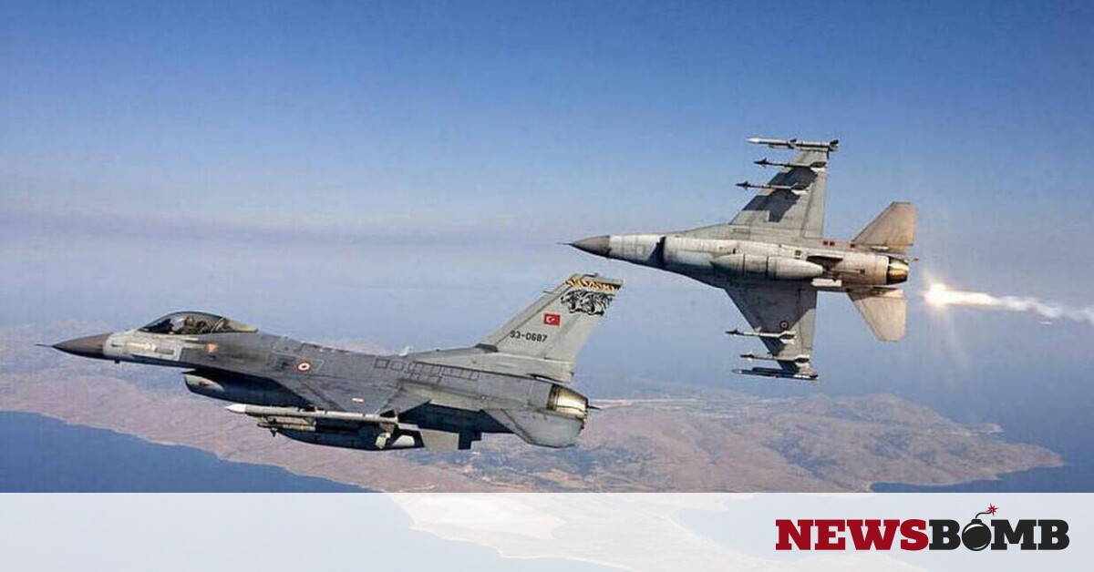 Ελληνοτουρκικά: Υπερπτήσεις τουρκικών F-16 πάνω από Οινούσσες και Παναγιά – Newsbomb – Ειδησεις