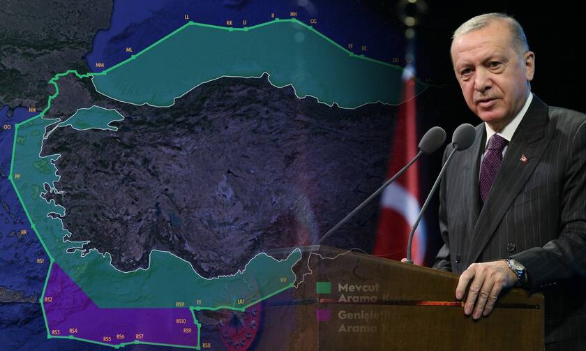 «Χαστούκι» του ΥΠΕΞ στην Τουρκία: Τι απαντά για τον χάρτη-πρόκληση που κόβει το Αιγαίο στη μέση
