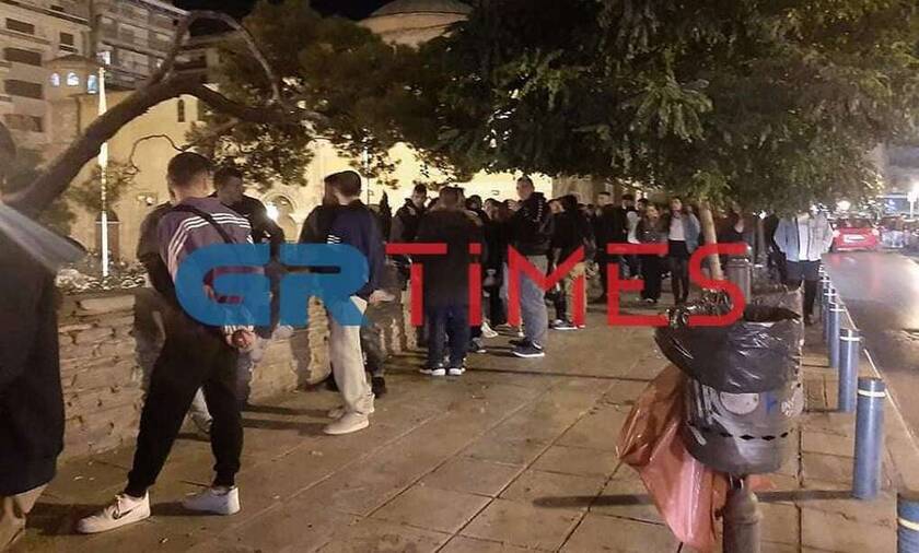 Θεσσαλονίκη: Επιχείρηση της αστυνομίας για την αποφυγή συνωστισμού