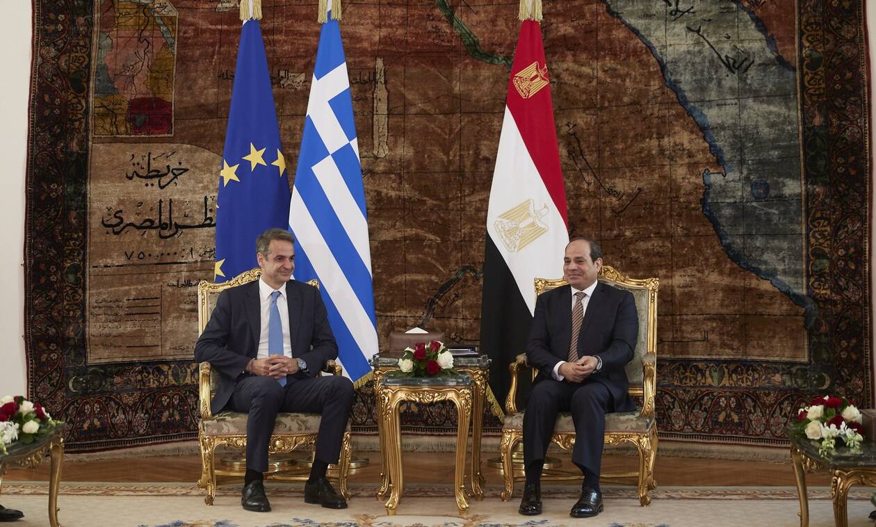 Ελλάδα - Αίγυπτος: Την Τετάρτη η επίσημη συνάντηση Μητσοτάκη - Αλ Σίσι