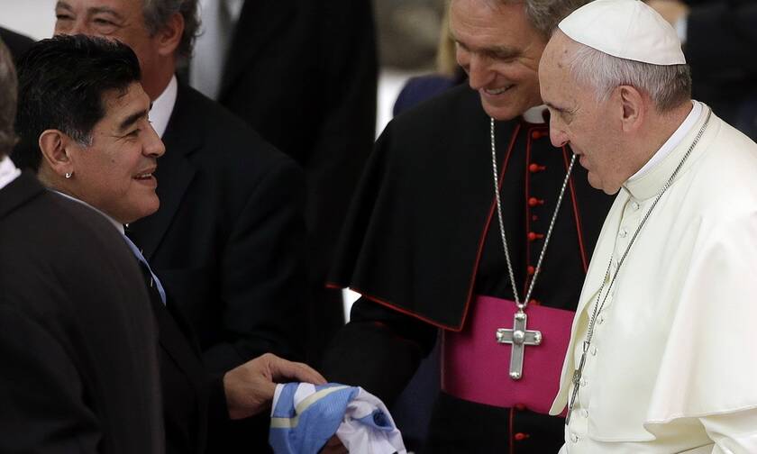 Ντιέγκο Μαραντόνα: Συγκλονισμένος ο - Αργεντίνος - Πάπας Φραγκίσκος