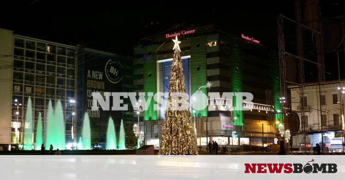 Χριστούγεννα 2020: Στολίστηκε η Αθήνα – Μοναδικές εικόνες – Newsbomb – Ειδησεις