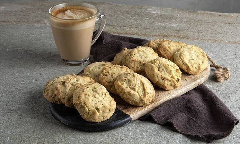Cookies με φιστίκια Αιγίνης από τον Άκη Πετρετζίκη