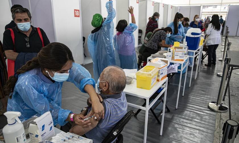 Κορονοϊός στη Χιλή: 140.000 πολίτες εμβολιάστηκαν μέσα σε μια μέρα