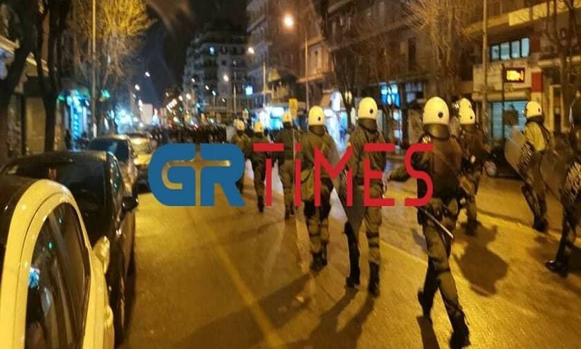 Θεσσαλονίκη: Ένταση στο περιθώριο του πανεκπαιδευτικού συλλαλητηρίου