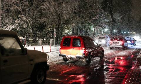 Κακοκαιρία «Μήδεια»: Ποιοι δρόμοι είναι κλειστοί λόγω χιονιά