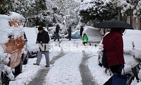Κακοκαιρία «Μήδεια» - Λαγουβάρδος στο Newsbomb.gr: Χιόνια σε όλη την Αθήνα μέχρι το βράδυ 