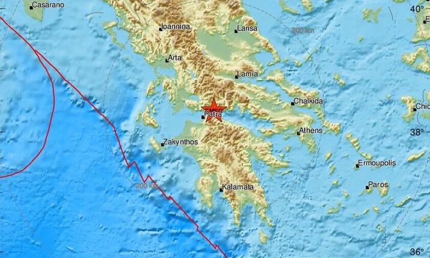 Σεισμός κοντά σε Αίγιο, Πάτρα και Ναύπακτο (pics)