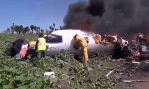 Μεξικό: Έξι νεκροί από συντριβή Learjet του μεξικανικού στρατού