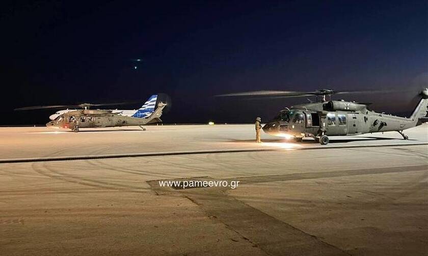 Αλεξανδρούπολη: Έφτασαν τα πρώτα από τα αμερικανικά ελικόπτερα που «αγχώνουν» την Τουρκία