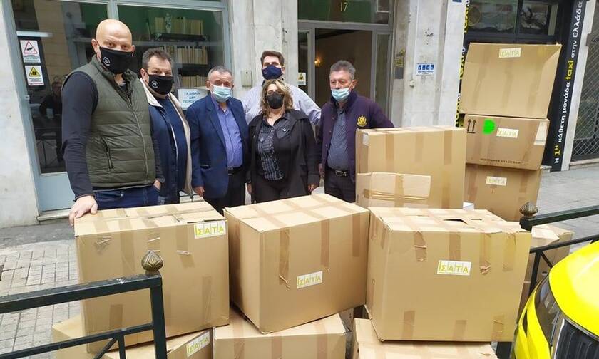 Πανδημία - Κορονοϊός: Το ΣΑΤΑ στηρίζει τους άστεγους της Αθήνας 