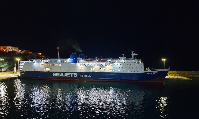 Λαχτάρησαν οι επιβάτες του Aqua Blue  - Γενικό blackout στο πλοίο