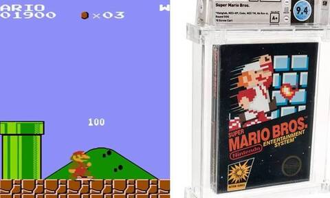 Εξωφρενικό ποσό: Έγινε πλούσιος πουλώντας Super Mario Bros του '86!