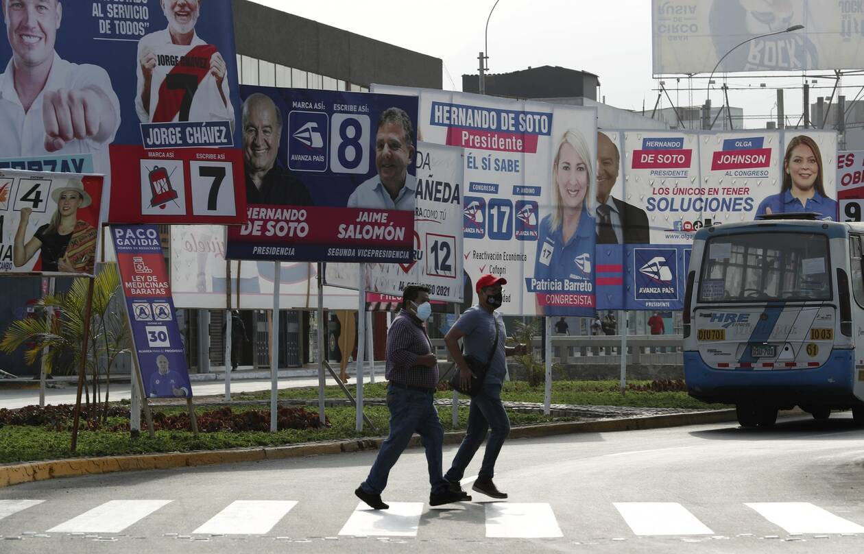 Περού: Προεδρικές εκλογές με 18 υποψηφίους και κανένα φαβορί εν μέσω πανδημίας