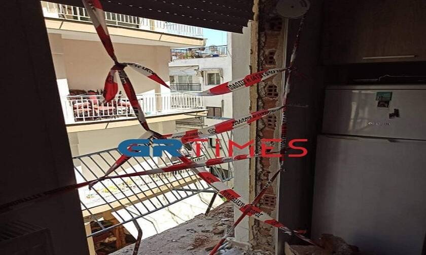 Θεσσαλονίκη: Έκρηξη από γκαζάκι ισοπέδωσε το διαμέρισμα φοιτητή – Τι συνέβη; (pics & vid)