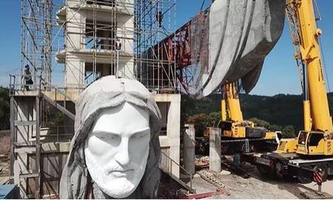 Βραζιλία: Χτίζουν νέο άγαλμα του Χριστού - Θα ξεπερνά σε ύψος το διάσημο μνημείο του Ρίο