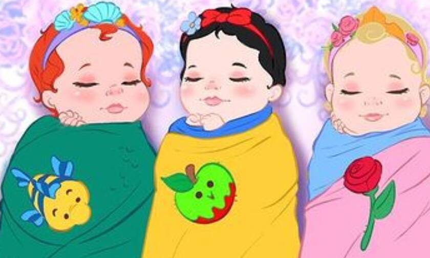 Οι νεογέννητες πριγκίπισσες της Disney (pics)