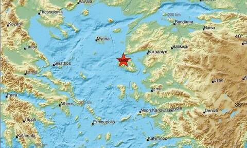 Σεισμός ΤΩΡΑ στη Μυτιλήνη - Αισθητός στο νησί (pics)