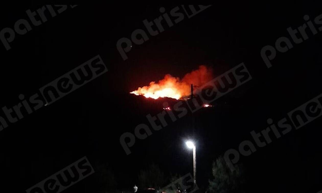 Φωτιά Ηλεία: Σε εξέλιξη η πυρκαγιά σε δασική έκταση στην Σμέρνα - Ενισχύονται οι δυνάμεις