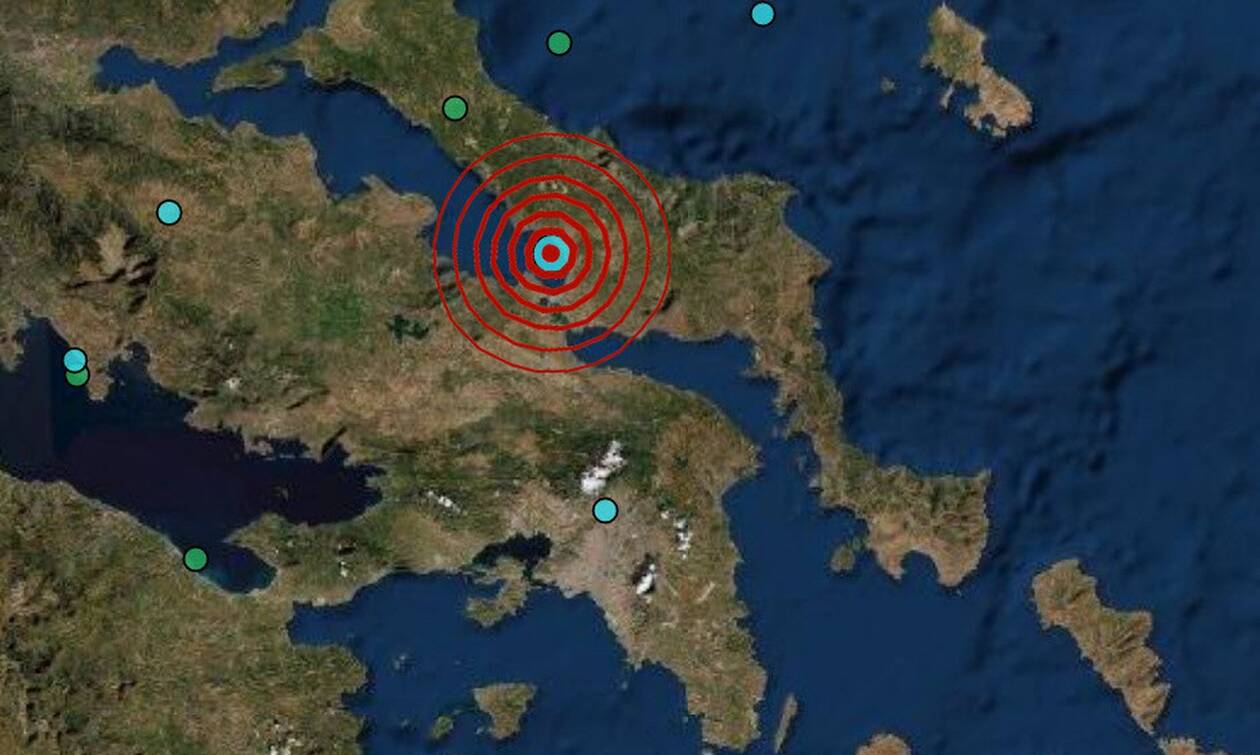 Σεισμός κοντά στη Χαλκίδα - Αισθητός στην πόλη