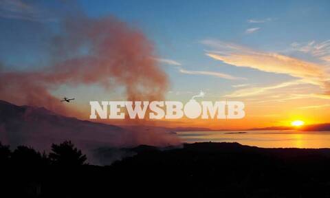 Φωτιά στα Γεράνεια Όρη: Χωρίς ενεργό μέτωπο η πυρκαγιά - Κάηκαν περισσότερα από 55.000 στρέμματα