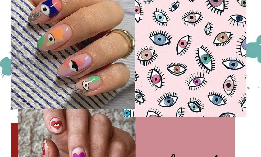 15 σχέδια στα νύχια για να μην σε πιάνει το κακό το μάτι (photos)