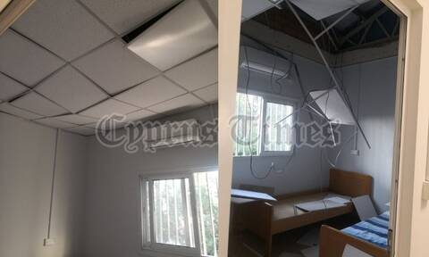 Κύπρος: Πέρασε ελικόπτερο και… κατέρρευσε μέρος της οροφής σε ανακαινισμένο νοσοκομείο! (pics)