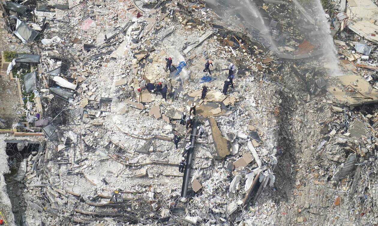 Μαϊάμι: Πέντε οι νεκροί από την κατάρρευση της πολυκατοικίας - 156 οι αγνοούμενοι - Newsbomb - Ειδησεις - News