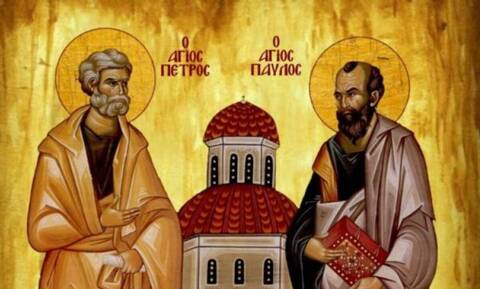 Πέτρου και Παύλου: Σήμερα η μεγάλη γιορτή των Πρωτοκορυφαίων Αποστόλων του Χριστιανισμού