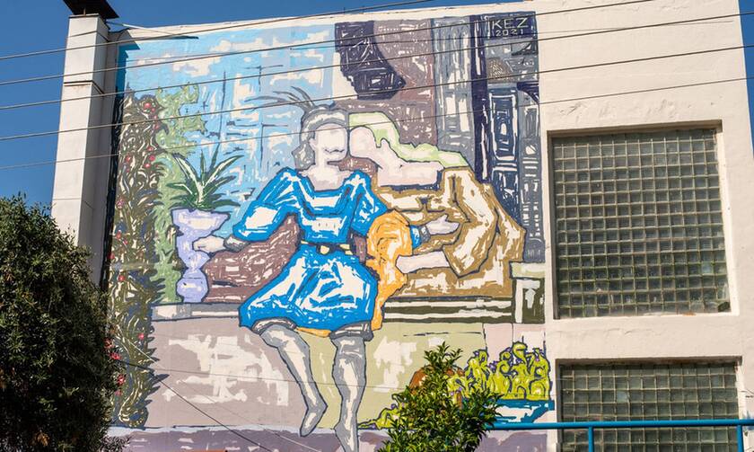 Δημιουργίες καλλιτεχνών της street art «ντύνουν» τέσσερα σχολεία της Αθήνας