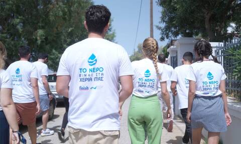 Το Newsbomb.gr στις Οινούσσες: Ο στόχος του FINISH για 1.000.000 λίτρα νερού σε έναν χρόνο