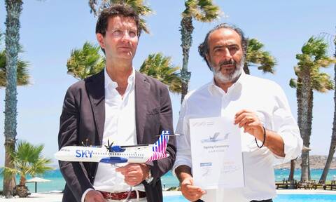 SKY express: Επένδυση €200 εκατ. για την απόκτηση 6 νέων, υπερσύγχρονων, «πράσινων» αεροσκαφών