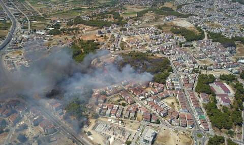 Τουρκία: Μεγάλη φωτιά σε πόλη της Αττάλειας - Εκκενώνονται περιοχές