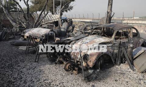 Φωτιά Βαρυμπόμπη: Οδοιπορικό του Newsbomb.gr στα καμένα - Εικόνες ανείπωτης θλίψης και καταστροφής