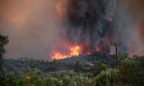Θεσπρωτία: Εισήλθε σε ελληνικό έδαφος η φωτιά από την Αλβανία