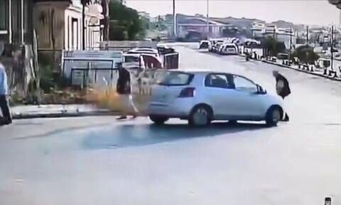 Αλεξανδρούπολη: Αυτοκίνητο παρέσυρε πεζό (video)