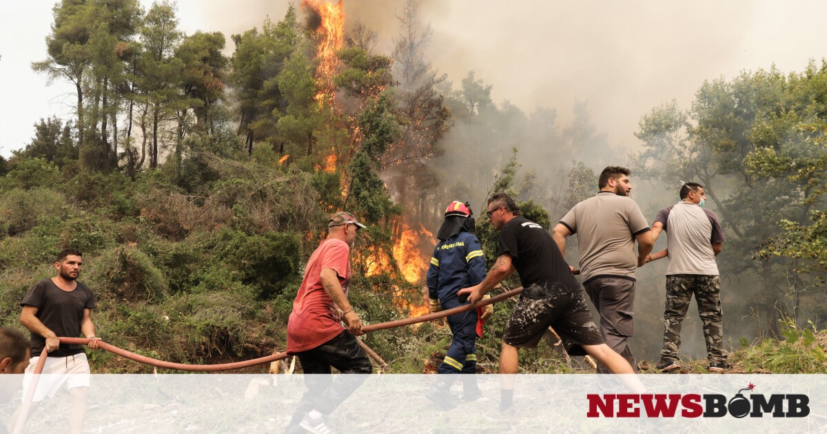 Φωτιά στην Εύβοια: Δραματική έκκληση για εναέρια μέσα – Συνεχίζει να καίει τα πάντα η πύρινη λαίλαπα – Newsbomb – Ειδησεις