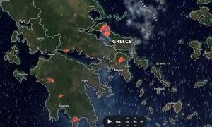 Φωτιά ΤΩΡΑ: Δείτε LIVE την πορεία της πυρκαγιάς – Στα 55 τα ενεργά μέτωπα στη χώρα, «μάχες» παντού