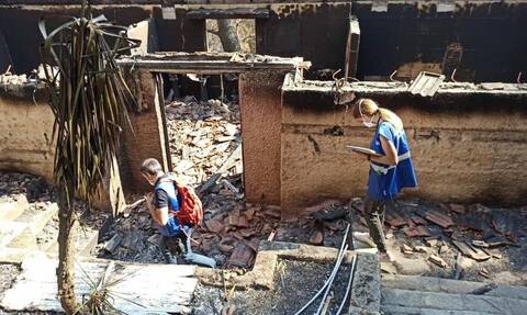 Φωτιές στην Ελλάδα: Εφιαλτική η καταγραφή ζημιών, 112 σπίτια ακατάλληλα - Στην Εύβοια 100 μηχανικοί
