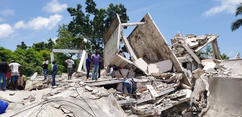 Αϊτή ΗΠΑ σεισμός βοήθεια