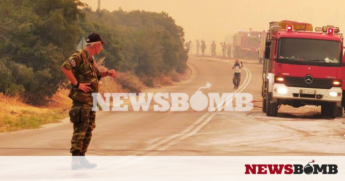 Χρυσοχοΐδης για Βίλια: Οριοθετήθηκε η φωτιά, δεν έχει τεθεί υπό πλήρη έλεγχο – Newsbomb – Ειδησεις