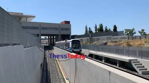 Θεσσαλονίκη: Καθημερινά τα δοκιμαστικά δρομολόγια στο Μετρό