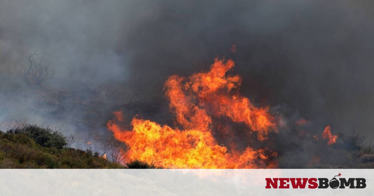 Φωτιά στις Σέρρες: Συνεχίζεται η μάχη με τις φλόγες στην Αλιστράτη – Newsbomb – Ειδησεις