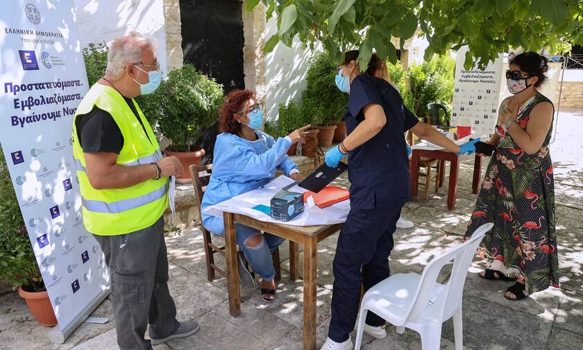 Εμβολιασμοί στην Κρήτη