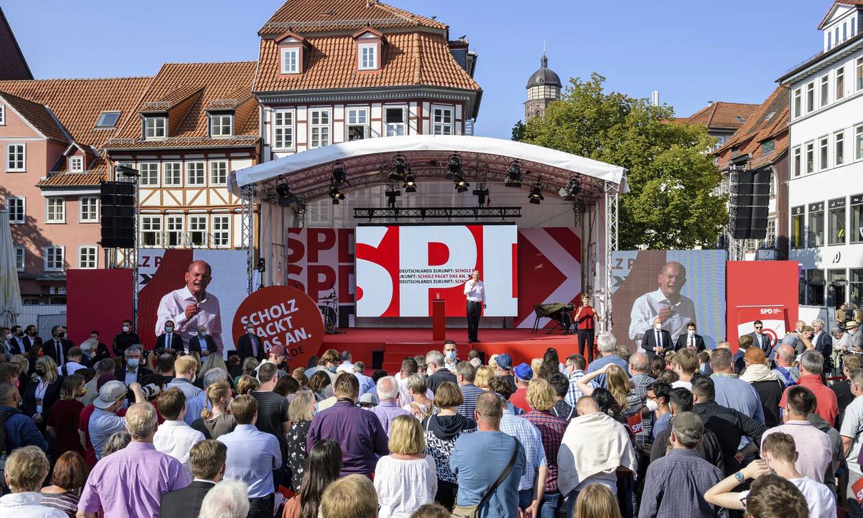 Γερμανία εκλογές: Οι Σοσιαλδημοκράτες διευρύνουν το προβάδισμά τους έναντι του CDU της Μέρκελ