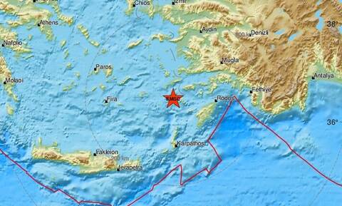 Σεισμός κοντά σε Νίσυρο και Τήλο (pics)