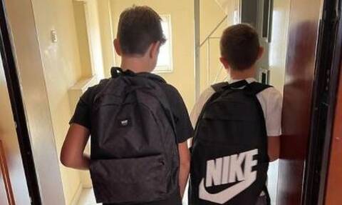 Πρώτη ημέρα στο σχολείο: Η ανάρτηση Τσίπρα με τους γιους του - «Τα παιδιά τρέχουν προς το αύριο»